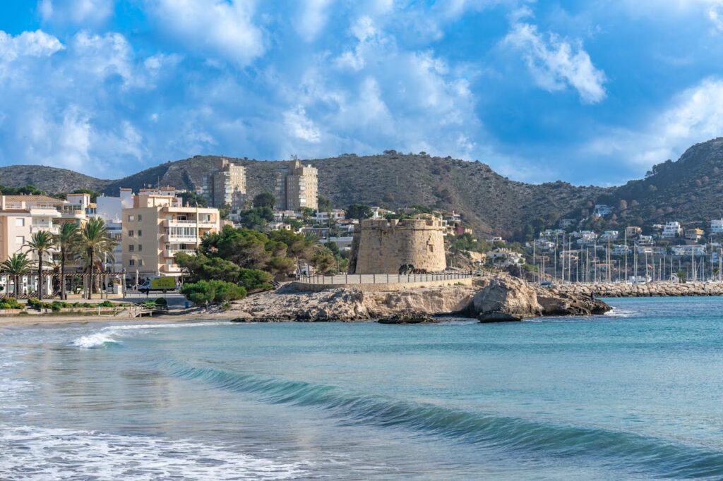 playa del portet - Moraira city beach